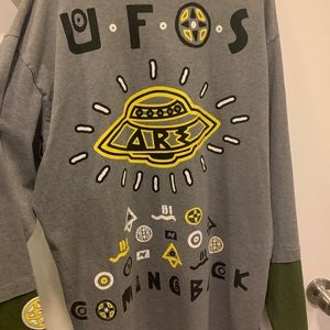 KENZO ufos oversized longsleeve top shirt